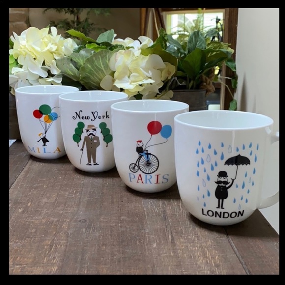 World Cities Mug Set - Picture 1 of 8